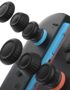 JSAUX Thumb Grips for Nintendo Switch 2 (2025 Upgraded Anti-Slip), Thumb Grip Caps, Ergonomic Design, Enhanced Gaming Grip, Comfortable & Durable, Joycon Stick Cover, Black, 3Pairs(6pcs)