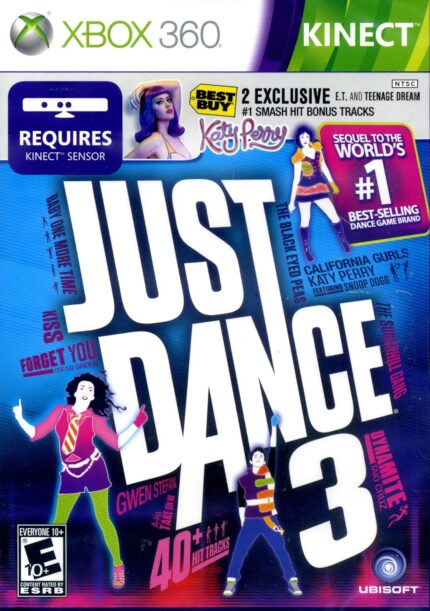 Just Dance 3 with Katy Perry Bonus Tracks – Xbox 360