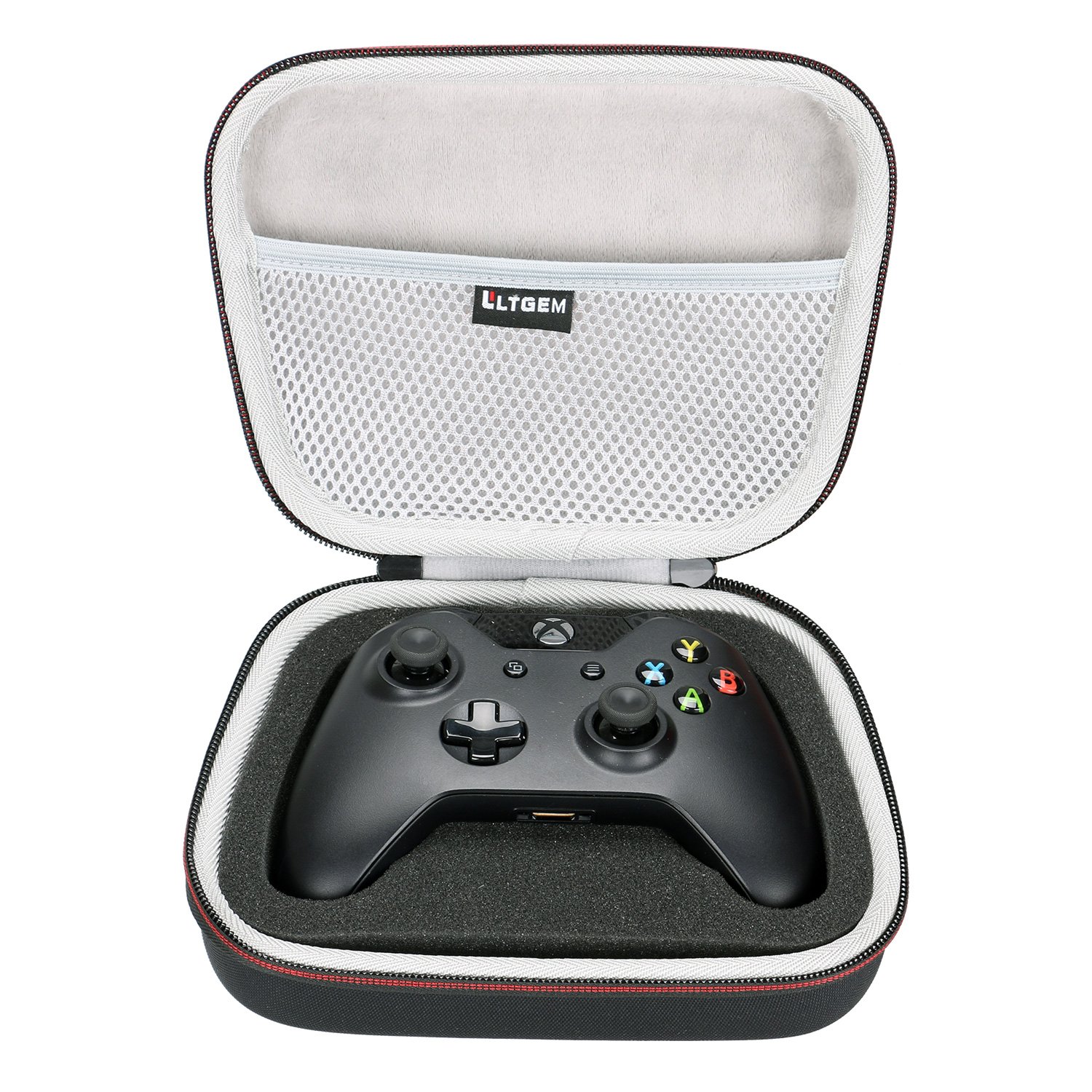 LTGEM Controller Case Compatible with Xbox Core/Xbox Elite Series 2 Core/PlayStation DualSense/GameSir G7 SE/PowerA Gaming Controller, Black+Gray LTGEM Controller Case Compatible with Xbox Core/Xbox Elite Series 2 Core/PlayStation DualSense/GameSir G7 SE/PowerA Gaming Controller, Black+Gray