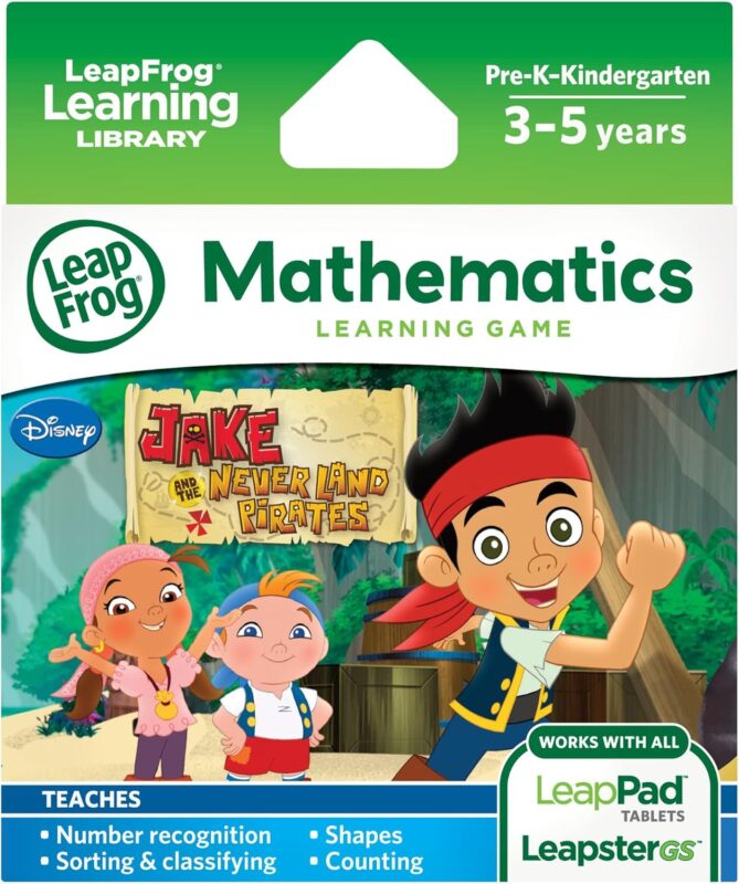 LeapFrog Explorer Learning Game: Jake and The Never Land Pirates