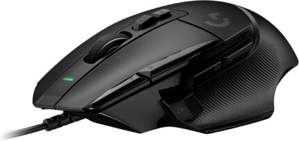 Logitech G502 X Wired Gaming Mouse – LIGHTFORCE hybrid optical-mechanical primary switches, HERO 25K gaming sensor, compatible with PC – macOS/Windows – Black