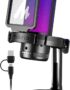 MAONO USB Gaming Microphone for PC, Noise Cancellation Condenser Mic with RGB Lights, Mute, Gain for Streaming, Recording, Podcast, Chat, Twitch, YouTube, Discord, Computer, PS5, PS4, GamerWave