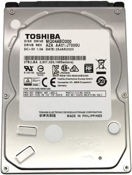MDD 2TB PS4 Hard Drive Upgrade Kit Bundle with Toshiba 2TB 5400RPM 16MB Cache SATA 6Gb/s 2.5in Internal Hard Drive (Works for PS4 Game Console)