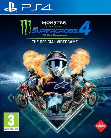 Monster Energy Supercross – The Official Videogame 4 (PS4)
