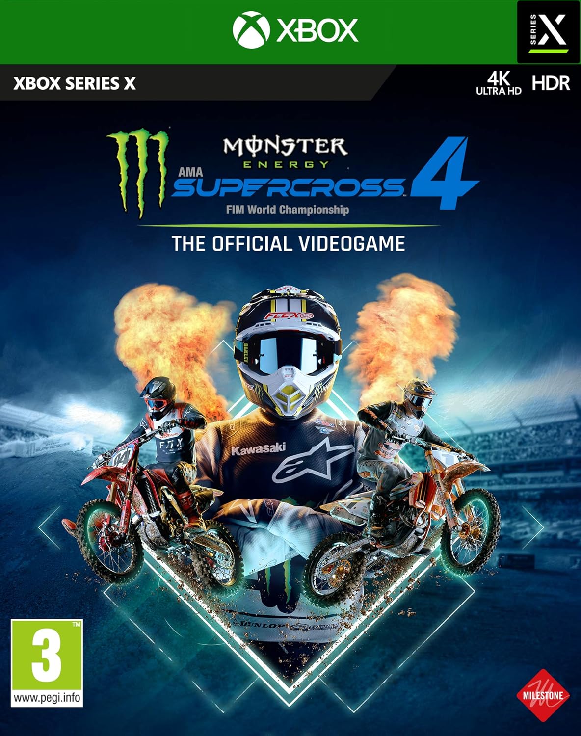 Monster Energy Supercross – The Official Videogame 4 (Xbox Series X) Monster Energy Supercross – The Official Videogame 4 (Xbox Series X)
