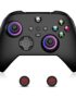 Moonag Wireless Controller for Xbox, Compatible with Xbox Series X/S/One/PC, With 2 Silicone Thumb Grips, Hall Effect Joysticks, 2.4GHz Wireless Adapter Gamepad with RGB Light, Dual Vibration, TURBO