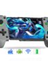 MystNova Wireless Phone Mobile Gaming Controller for iPhone/Android - Turn Your iPhone into a Gaming Console - Play Xbox, Cloud Gamepad for iOS with Hall Joystick, Turbo (Grey)