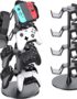 Nargos Universal Controller Holder for Xbox PS5 PlayStation 4 Switch Pro Gamepad, Rotating Headset Tree Stand Organizer, 4 Tier, Gamer Gifts