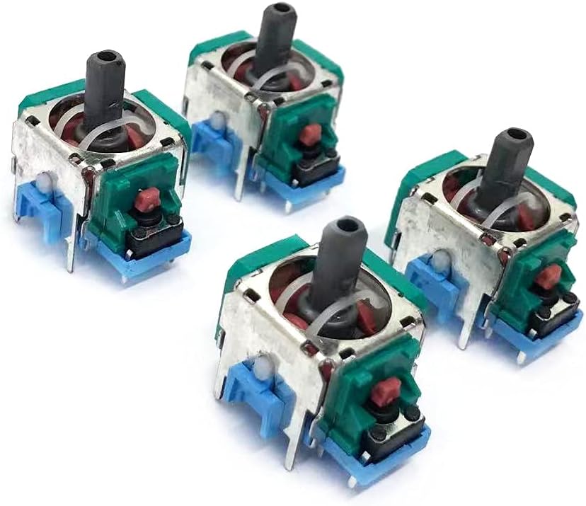 New Compatible 3D Analog Sensor Wheel Thumb Sticks Joystick Rocker Module Replacement for Sony PS5 Game Controller 4pcs New Compatible 3D Analog Sensor Wheel Thumb Sticks Joystick Rocker Module Replacement for Sony PS5 Game Controller 4pcs