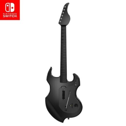 PDP Riffmaster Wireless Guitar Controller for Nintendo Switch, Nintendo Switch 2, Lite/OLED: Fortnite Festival, Rechargeable Battery, Officially Licensed – Black