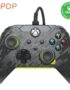 PDP Wired Xbox Gaming Controller: Gamepad Licensed for Xbox Series X|S, Xbox One, PC, Audio Controls, 8ft Cable, 3.5mm jack, Mappable Buttons/Triggers, Companion App: Electric Carbon Grey/Yellow
