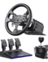 PXN V99 PC Racing Wheel, Real Force Feedback Steering Wheel with Pedals and Shifter, Detachable 270/900 Degree Race Steering Wheel Simulator for PC, Xbox One, Xbox Series X/S, PS4
