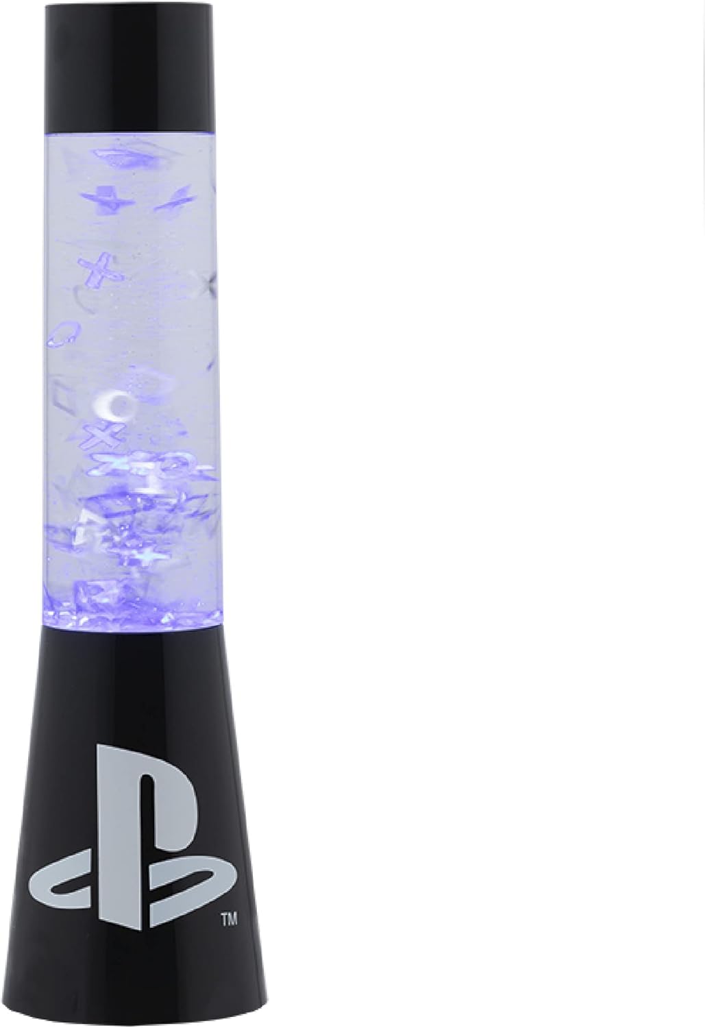 Paladone PlayStation Glitter Flow Lamp Night Light, Bedroom Décor Mood Light, 33 cm Paladone PlayStation Glitter Flow Lamp Night Light, Bedroom Décor Mood Light, 33 cm