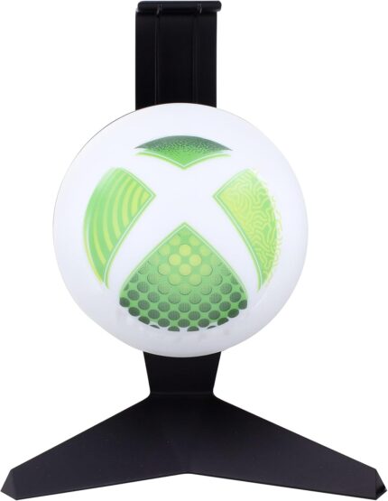 Paladone Xbox Headset Stand Light – Officially Licensed Ear Phone Holder for Gaming Set Up, Gift for Gamer, USB Powered