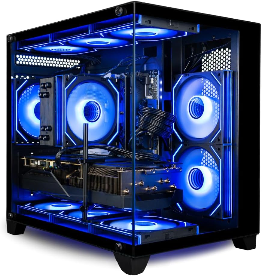 Panorama Gaming Desktop PC (NVD RTX 5060Ti, AMD Ryzen 7 5700X Processor, 32GB DDR4 RAM, 2TB NVMe M.2 SSD, WiFi 6E + BT, HDMI + DP, KB&M, Windows 11 Pro Best 2025 RGB Prebuilt Tower Computer for Gamers Panorama Gaming Desktop PC (NVD RTX 5060Ti, AMD Ryzen 7 5700X Processor, 32GB DDR4 RAM, 2TB NVMe M.2 SSD, WiFi 6E + BT, HDMI + DP, KB&M, Windows 11 Pro Best 2025 RGB Prebuilt Tower Computer for Gamers