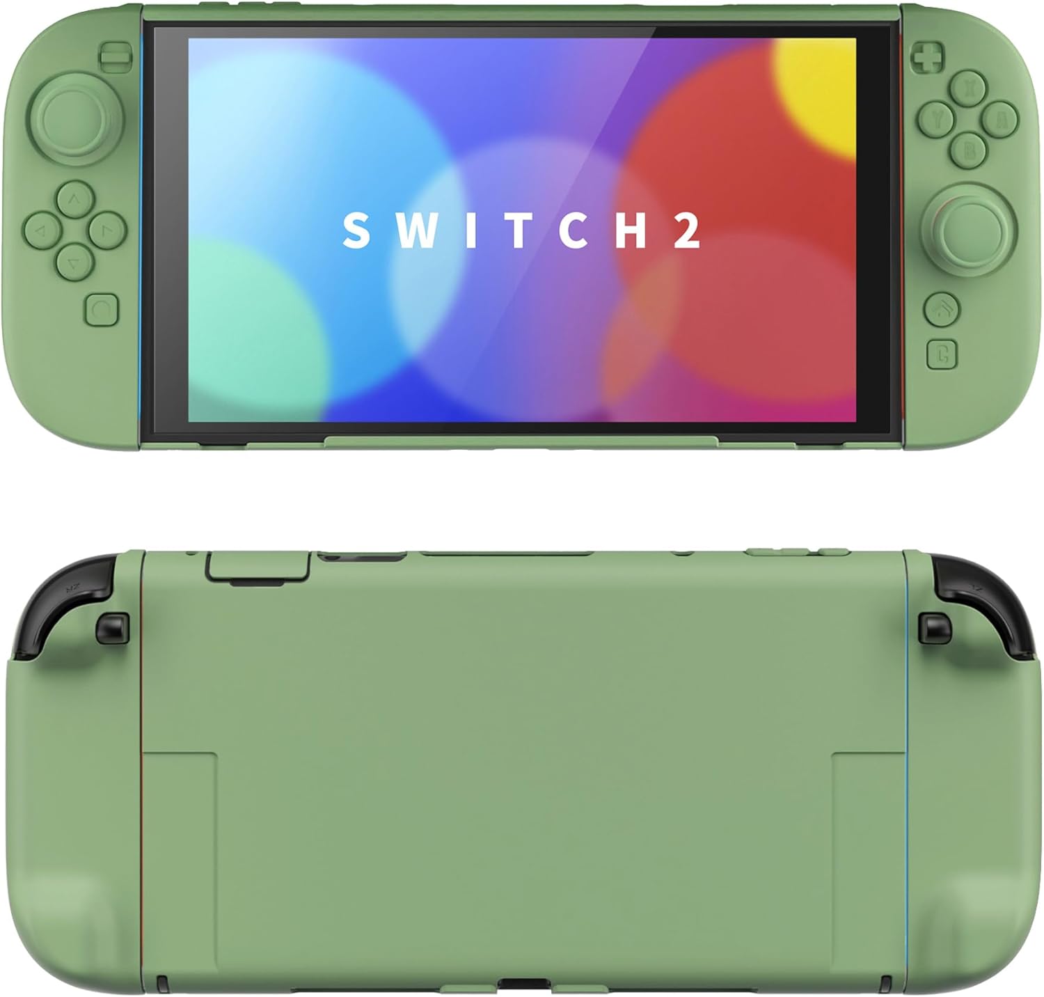 PlayVital Hard Case for Nintendo Switch 2 with Extra Stand & Thumb Grip Caps | Split Design, Dockable Protective Full-Body Shell Cover for Nintendo Switch 2 | Solid Color Series, Matcha Green PlayVital Hard Case for Nintendo Switch 2 with Extra Stand & Thumb Grip Caps | Split Design, Dockable Protective Full-Body Shell Cover for Nintendo Switch 2 | Solid Color Series, Matcha Green