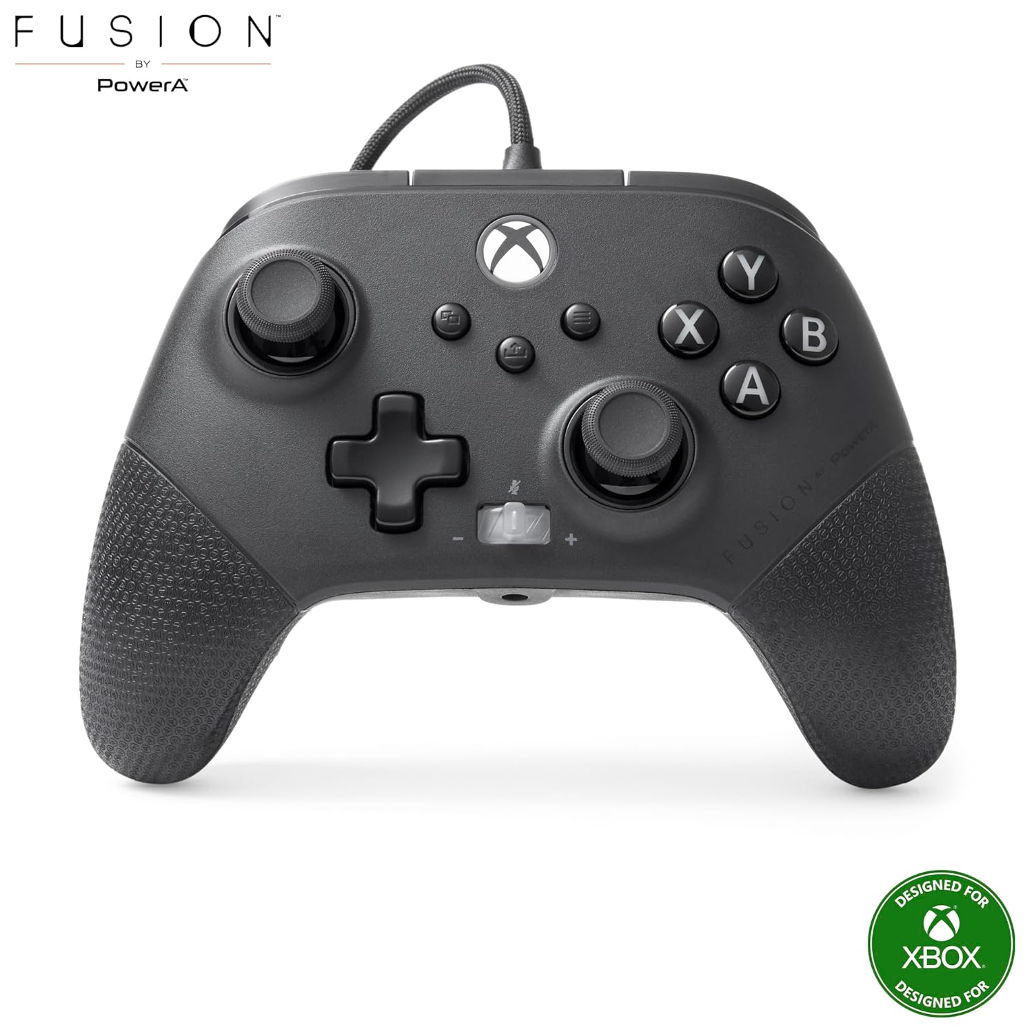 PowerA FUSION Pro 4 Wired Controller for Xbox Series X|S, adjustable height thumbsticks, hall effect thumbsticks, mappable buttons, officially licensed, works with Xbox One and Windows 10/11 PowerA FUSION Pro 4 Wired Controller for Xbox Series X|S, adjustable height thumbsticks, hall effect thumbsticks, mappable buttons, officially licensed, works with Xbox One and Windows 10/11