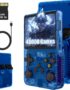 R36S Retro Handheld Game Console, 3.5-inch IPS Screen, 64G, 15000 Games, Portable Gaming Device for Kids & Adults, Supports Multiple Emulators (Blue)