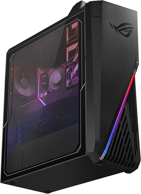 ROG Strix GA15 Gaming Desktop PC, AMD Ryzen 7 5800X, GeForce RTX 3070, 16GB DDR4 RAM, 1TB SSD, Windows 10 Home, GA15DK-DS776