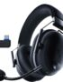 Razer BlackShark V2 Pro Wireless PlayStation Gaming Headset: 50mm Drivers - Super Wideband Mic - Noise Isolating Earcups - For PS5, Nintendo Switch 2, PC, Mac - Bluetooth, USB-C - 70hr Battery – Black