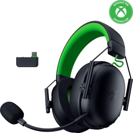 Razer BlackShark V3 X HyperSpeed Wireless Gaming Headset for Xbox: 50mm Drivers – Cardioid Mic – 2.4 GHz, Bluetooth, USB – Works with PC, Mac, PS5, Nintendo Switch – Long Battery Life – Black