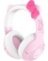 Razer Kraken Kitty V2 BT Wireless RGB Headset: Chroma RGB - Bluetooth 5.2-40 mm Drivers - 40 Hr Battery w/Type C Charging - Hello Kitty & Friends Edition