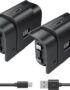 Rechargeable Xbox Controller Battery Pack, Play & Charge Kit for Xbox One/Xbox Series X|S - 40H Playtime, 2.5H Full Charge, with Cover & Charging Cable, Xbox Accessories for Xbox One S/One X/One Elite
