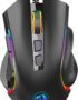 Redragon M602 Gaming Mouse, Ergonomic RGB Gaming Mouse Wired with 7200 Adjustable DPI, 9 Programmable Buttons, Professional Software for Gamer Office [Black]
