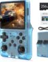 RegiisJoy 30000 Games in 1 Handheld Game Console R40S PRO 3.5 inch IPS Screen Mini Retro Console 3800mAh Portable Pocket Arcade 45 simulators 256G TF Card