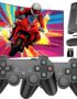 Retro Gaming Console – 4K Plug & Play Video Games Console with 20,000+ Classic Games, Retro Game Stick with 2 Handheld Game Controllers, TV HDMI Output, 64GB