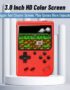 Retro Handheld Game Console 400-in-1 with 3" Color Screen & TV Output – Portable Classic Gaming Device for Adults and Kids, Gift for Birthdays Christmas (Yellow)