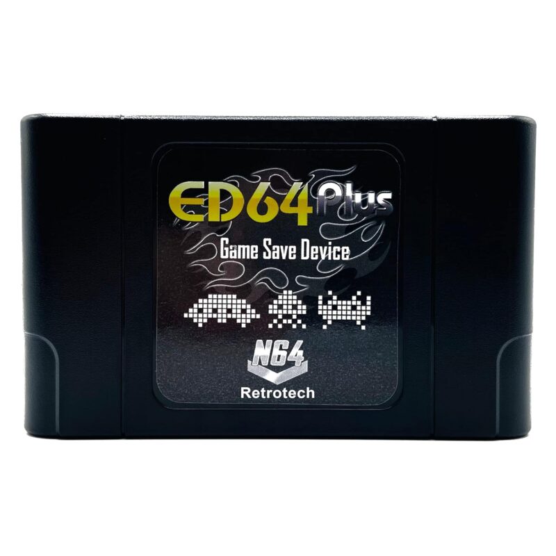 Retrotech ED64 Plus 340 In 1 Multi Game Cartridge For Nintendo N64 Video Game Console