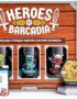 Rollacrit Heroes of Barcadia Board Game – Party Game with Liquid Life System™ & Waterproof Pieces