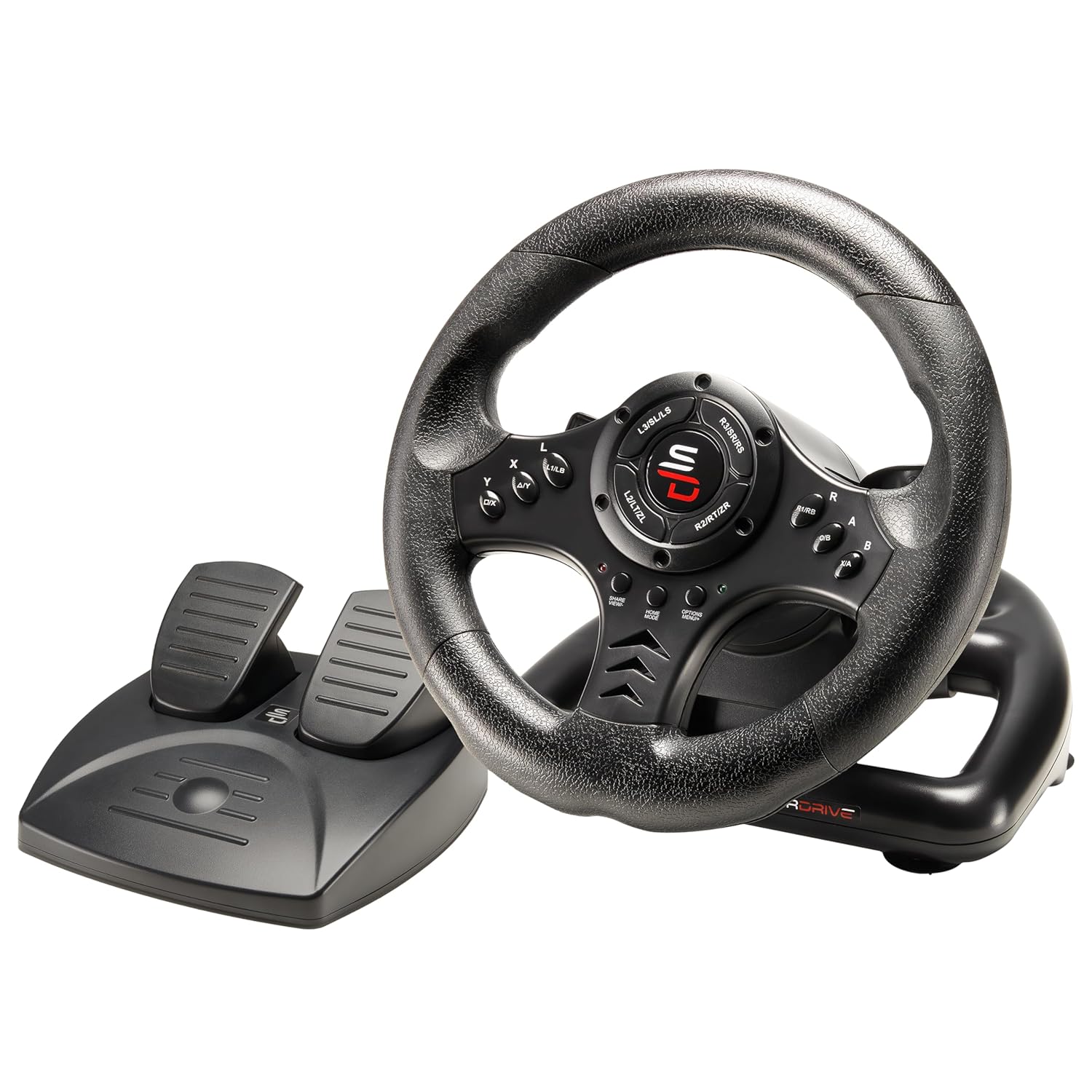SUBSONIC – Superdrive SV450 Racing Steering Wheel with Pedals and Shifters. For Xbox Series X/S, Switch 2 / Switch, PS4, Xbox One and PC – Black SUBSONIC – Superdrive SV450 Racing Steering Wheel with Pedals and Shifters. For Xbox Series X/S, Switch 2 / Switch, PS4, Xbox One and PC – Black