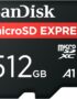 SanDisk 512GB microSD Express Card - Works with Nintendo-Switch 2, Up to 880MB/s Read, Up to 650MB/s Write, 220MB/s Sustained Write, U3, C10 - SDSQXFN-512G-GN4N