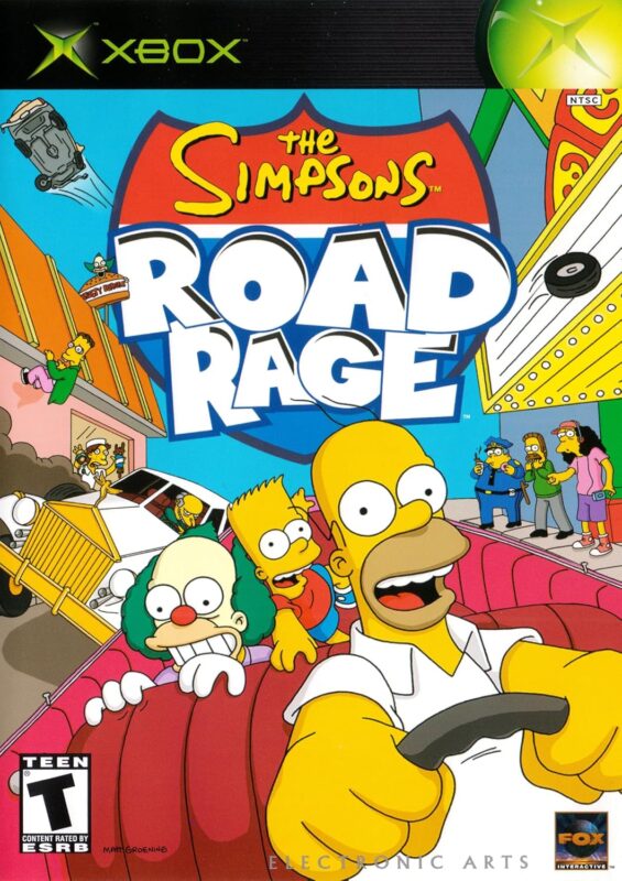 Simpsons Road Rage Platinum Hits - Xbox (Renewed)