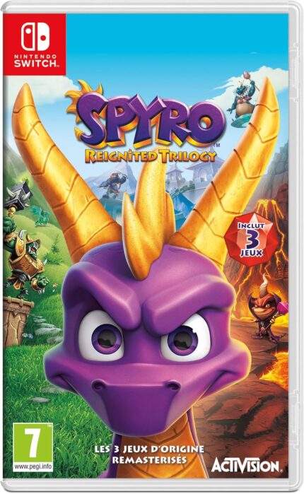Spyro Reignited Trilogy Imported Region Free English – Nintendo Switch