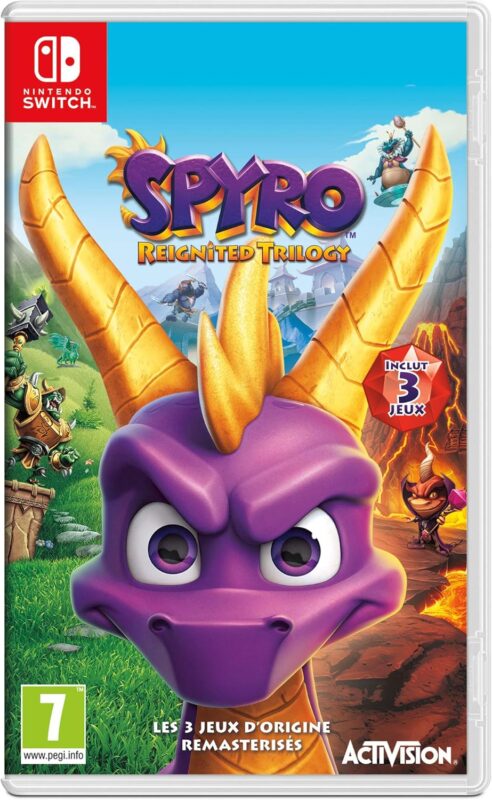 Spyro Reignited Trilogy Imported Region Free English - Nintendo Switch