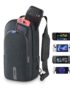 Syntech Carrying Case Compatible with Steam Deck OLED/ROG Ally X/ROG Xbox Ally X/Legion Go S/Nintendo Switch 2/PS Portal, Portable Travel Sling Bag for Consoles & Accessories with Large Storage, Black