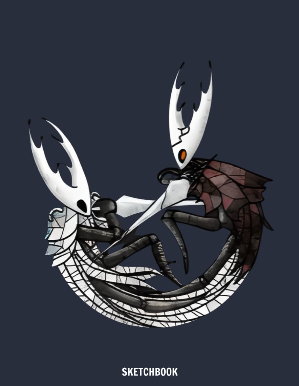 The Pure Vessel And The Hollow Knight Sketchbook: Blank Pages, 110 pages, White paper, Sketch, Doodle and Draw The Pure Vessel And The Hollow Knight Sketchbook: Blank Pages, 110 pages, White paper, Sketch, Doodle and Draw