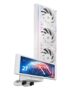Thermalright Trofeo Vision 360 ARGB White CPU AIO Cooler,6.86-inch LCD Long Screen High-Performance 360mm Water-Cooled Radiator, IPS LCD Screen with 1280x480 Resolution,for AM4/AM5,Intel LGA1851/1700