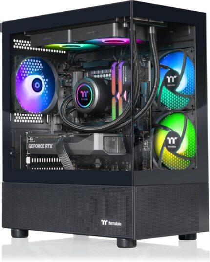 Thermaltake LCGS View u2660T-170 Gaming Desktop (Intel® Core™ Ultra 7 265KF, ToughRam 32GB DDR5 6000MT/s RGB Memory, NVIDIA GeForce® RTX 5060 Ti, 1TB NVMe M.2, WiFi, Windows 11) V17B-B860-56T-LCS