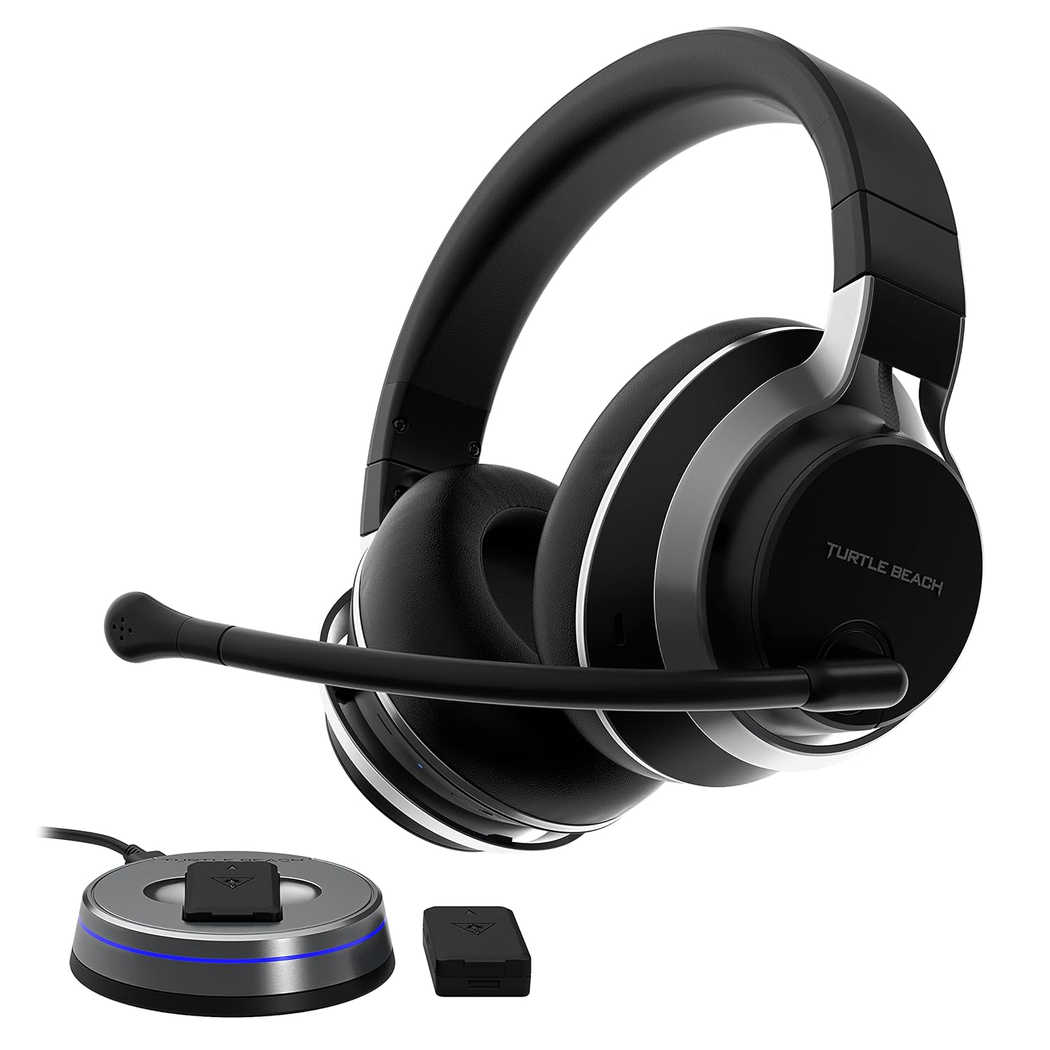 Turtle Beach Stealth Pro Multiplatform Wireless Noise-Cancelling Gaming Headset for PS5, PS4, PC, Mac, Mobile – Swappable Batteries – Black Turtle Beach Stealth Pro Multiplatform Wireless Noise-Cancelling Gaming Headset for PS5, PS4, PC, Mac, Mobile – Swappable Batteries – Black