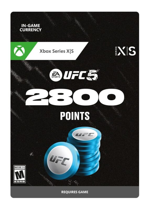UFC 5 POINTS 2800 - Xbox Series X|S [Digital Code]