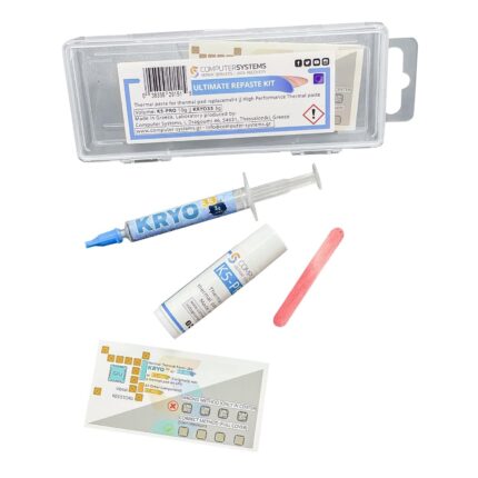 Ultimate Repaste KIT K5 PRO 10g & KRYO33 3g Thermal Paste and Thermal Putty Pad Replacement Set Compatible with Apple iMac, Asus ROG, Acer Nitro, MSI laptops, RTX 3080, PS4, Nintendo Switch, Xbox
