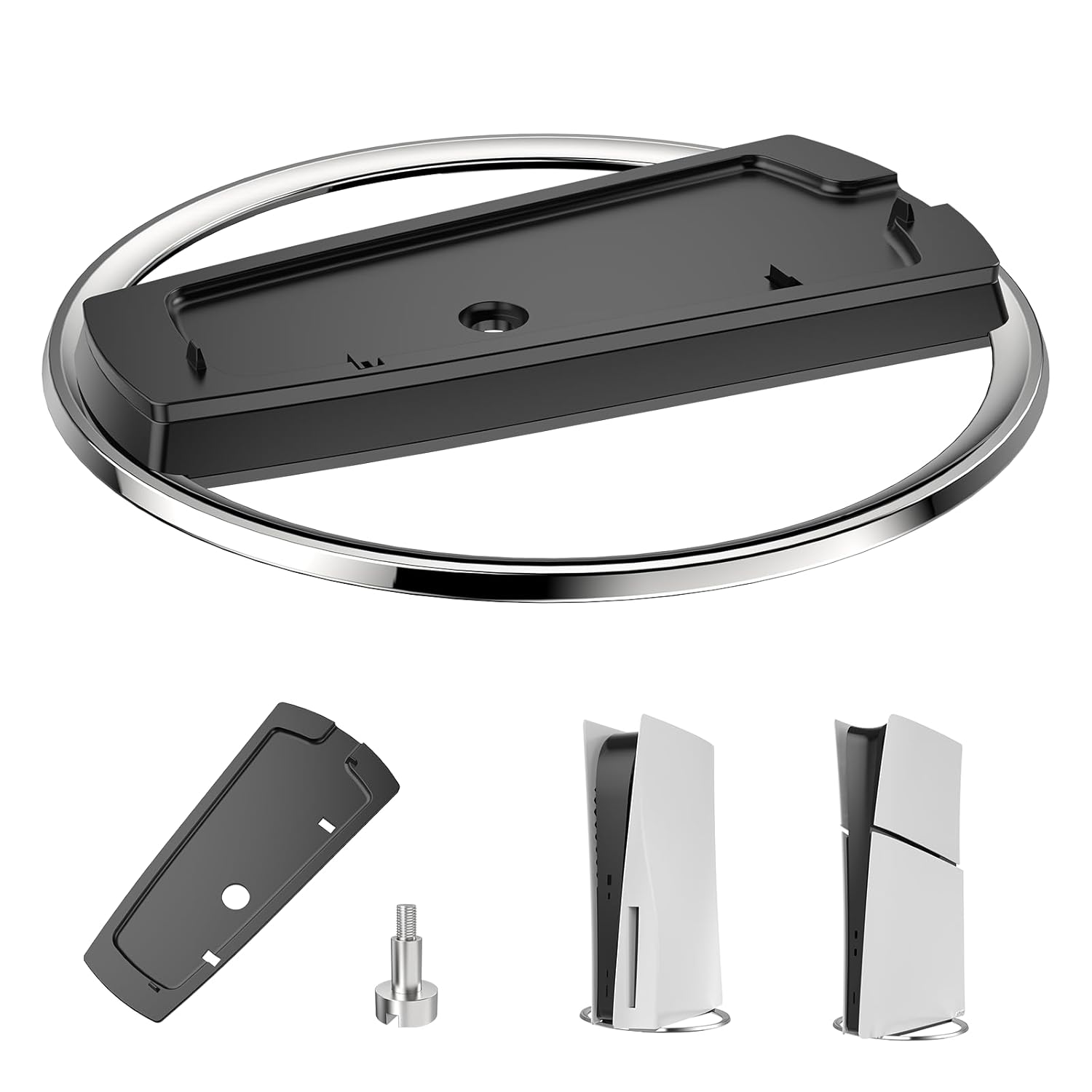 Vertical Stand for P5 Pro, Stable Stand for P5 Pro/Slim Console Disc and Digital, Easy-to-Install Accessories Compatible with P5, with a Nice Look, a Sturdy Screw Vertical Stand for P5 Pro, Stable Stand for P5 Pro/Slim Console Disc and Digital, Easy-to-Install Accessories Compatible with P5, with a Nice Look, a Sturdy Screw