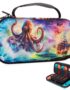 Vimorco Octopus Monster Nintendo Switch Case, Pirate Ship Nintendo Switch OLED Case, Nautical Adventure Switch Travel Cover, 16 Card Slots, Hard Shell for Console Games & Joy-Con