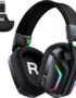 WESEARY Wireless Gaming Headset for Xbox Series X|S, Xbox One, PS5, PS4, PC, Mac, Switch, 2.4GHz + Bluetooth Over-Ear Gaming Headphones with ENC Mic, 3D Stereo, Dynamic LED Lights, 50mm Drivers, 50H