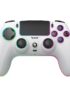 Wireless Controller Compatible with PS-5/Pro/PC/MAC/iOS/Android10/Steam Deck, Gamepad with 7 Colors RGB Lighting/Dual Vibration/Turbo/Programmable/Headset Jack/6 Axis Gyro Sensor/1500 mAh Battery