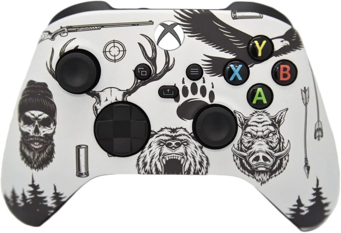 Wireless Custom Controller Compatible with PC, Windows 10+, Series X/S & One (Series X/S Outdoorsman)
